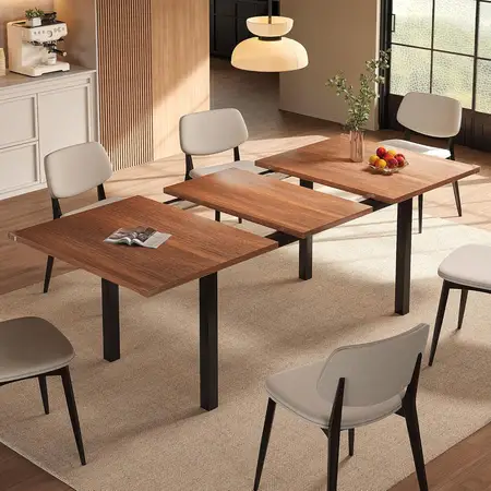 Extendable Dining Table Farmhouse Dining Room Tables